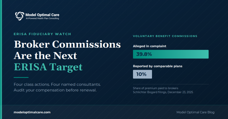 Broker Commissions Are the Next ERISA Target. Audit Yours Before Renewal.
